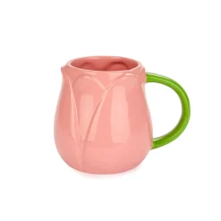 Pink Tulip Coffee Cup, 400ml