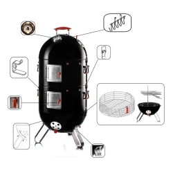 ProQ Frontier Elite 3in1 BBQ Smoker