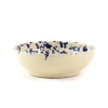 Puglia Blue Splatter Bowl, 19cm