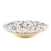Puglia Blue Splatter Pasta Bowl, 29cm