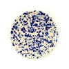 Puglia Blue Splatter Side Plate, 19cm
