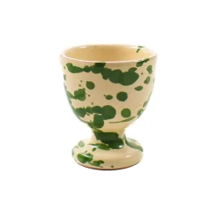 Puglia Green Splatter Egg Cup