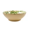 Puglia Green Splatter Large Salad Bowl, 28cm