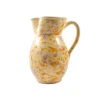 Puglia Lilac and Yellow Splatter Pitcher