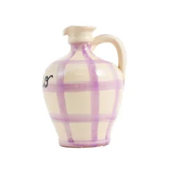 Puglia Lilac Stripe Oil Bottle, 250ml