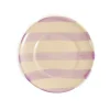 Puglia Lilac Stripe Side Plate, 19cm