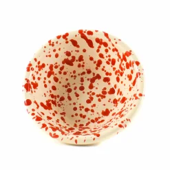 Puglia Red Splatter Bowl, 12cm