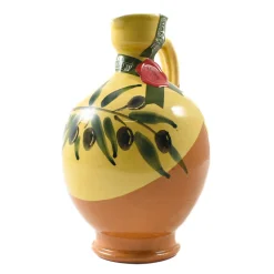 Puglian Extra Virgin Olive Oil in Brown Amphora Bottle, 500ml
