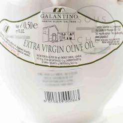 Puglian Extra Virgin Olive Oil in Yellow Terracotta Bottle, 500ml