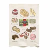 Quite Nice Clothing Tea & Biscuits Organic Cotton Tea Towel