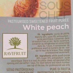 Ravifruit White Peach Puree, 1 Litre