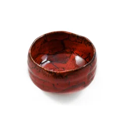 Red Fire Matcha Bowl, 11.7cm