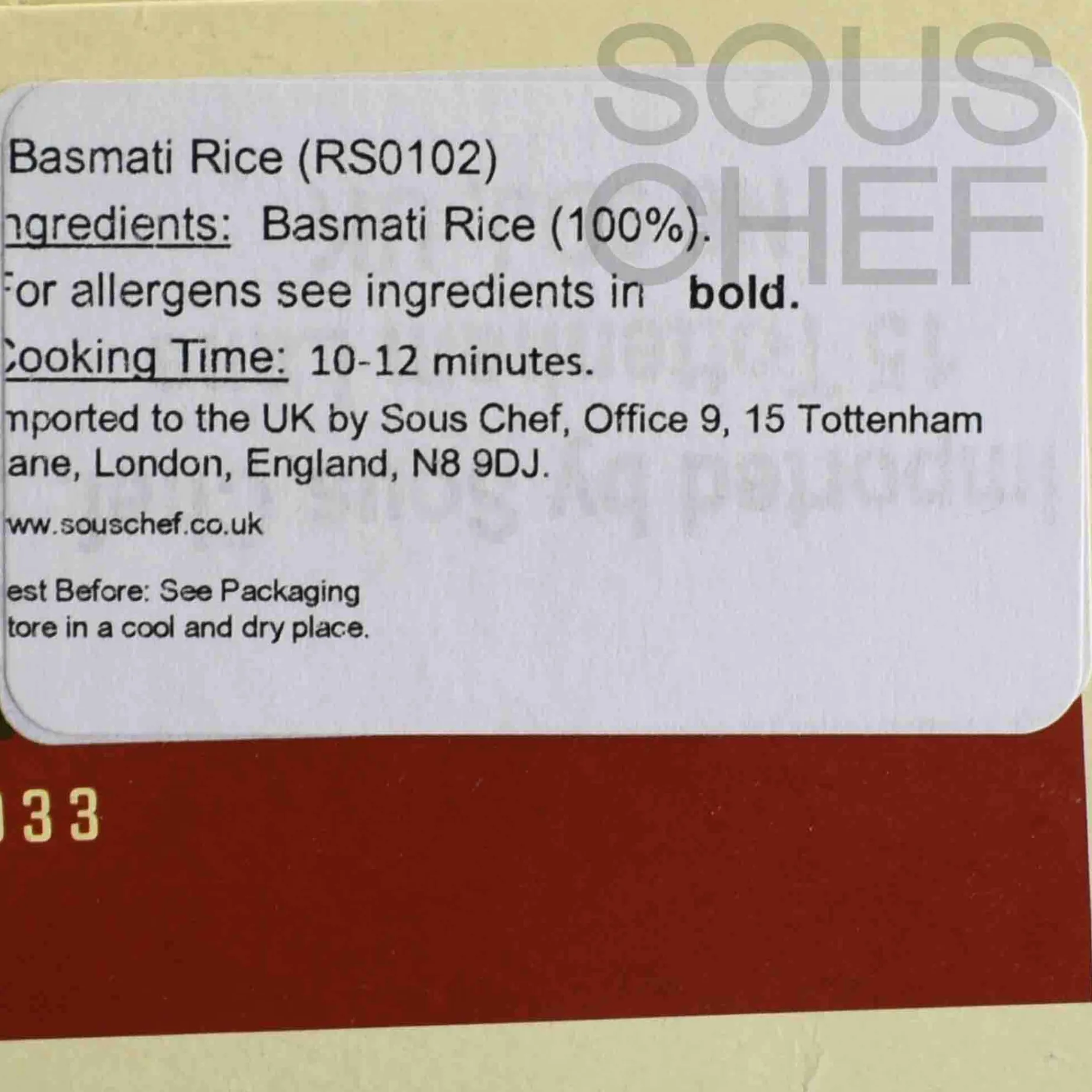 Riseria Campanini Basmati Rice, 1kg