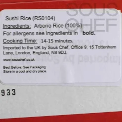 Riseria Campanini Sushi Rice, 1kg