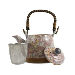 Saku Pink Japanese Teapot