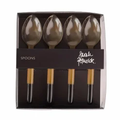 Sarah Petherick Light Horn Egg Spoons, Set of 4