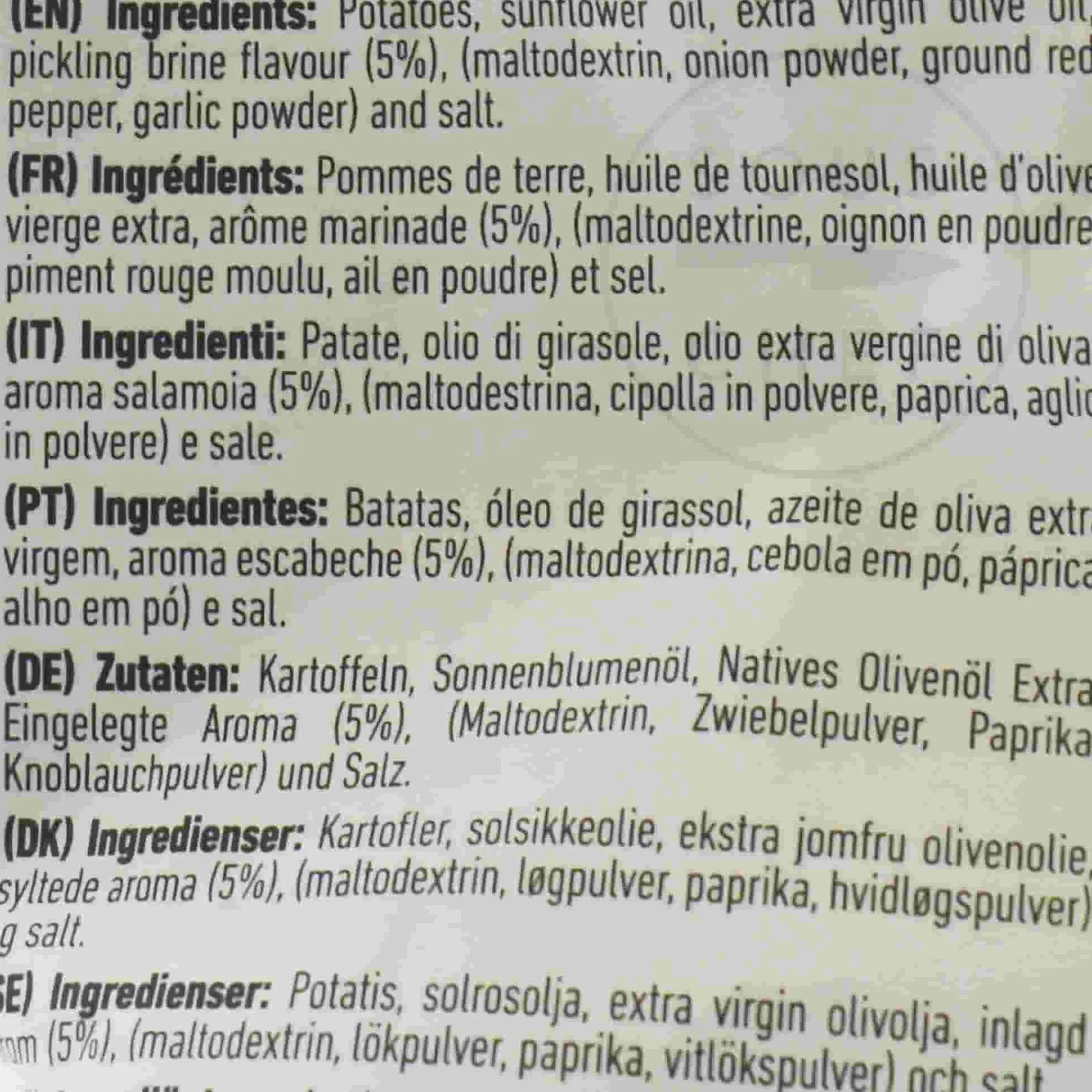 Sarriegui Pickle Crisps, 125g