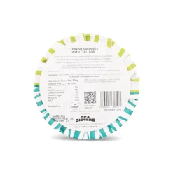Sea Sisters Limited Edition Sardines in Chilli Oil, 120g