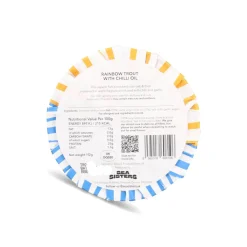 Sea Sisters Limited Edition Rainbow Trout with Chilli Oil, 115g