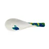 Seikou Porcelain Floral Soup Spoon