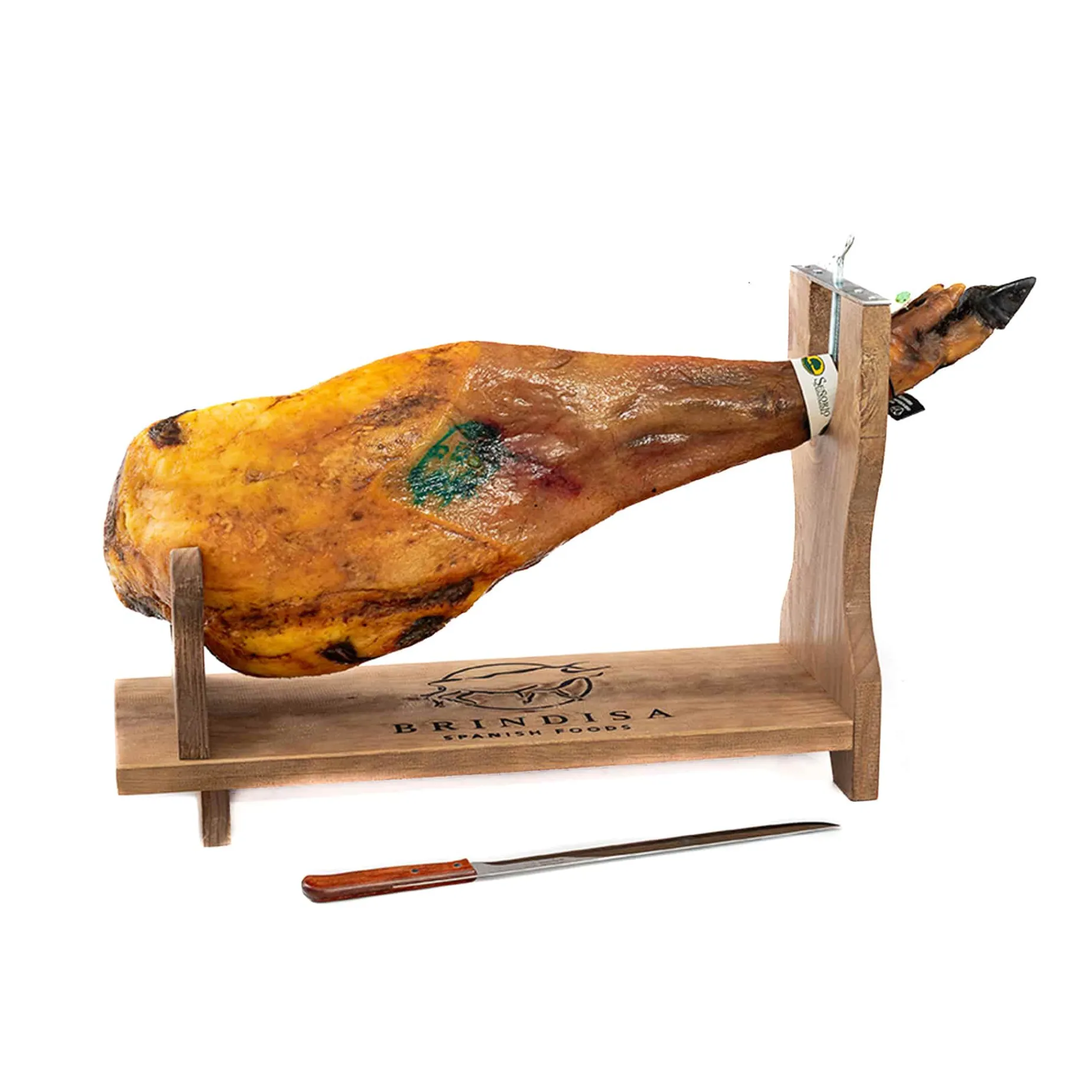 Senorio 100% Iberico Shoulder Ham & Carving Set, 4-4.5kg