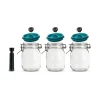 Set of 3 Airtender x Kilner Clip Top Jars with Vacuum Seal Lids