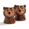 Set of 2 Grizzly Bear Salt and Pepper Shakers