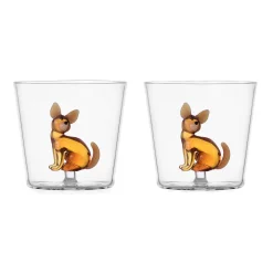 Set of 2 Ichendorf Milano Chihuahua Tumblers, 300ml