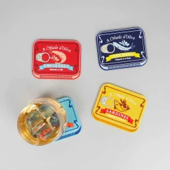 Set of 4 Sea Food Design Coasters