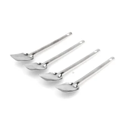 Set of 100 Stainless Steel Canape Gelato Spoons
