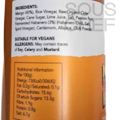 Short Dated Eaten Alive Mango Inferno Hot Sauce, 150ml