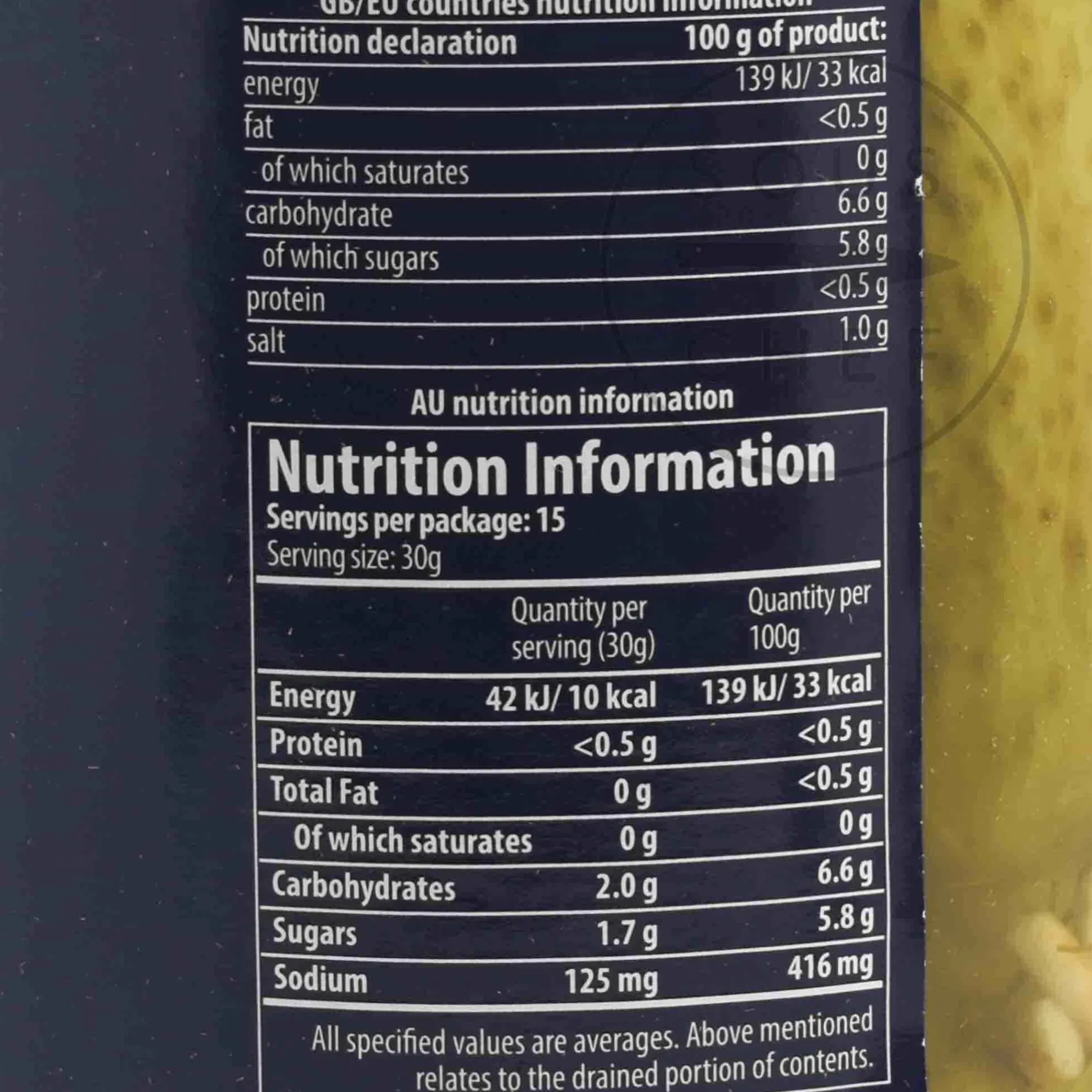 Short Dated Krakus Pickled Dill Cucumbers, 920g