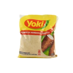 Short Dated Yoki Farinha Mandioca Torrada, Toasted Cassava Flour, 500g