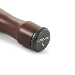 Skeppshult Beech Wood and Cast Iron Salt Mill, 27cm