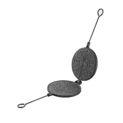 Skeppshult Cast Iron Wafer Iron, 15cm