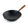 Skeppshult Traditional Cast Iron Wok, 30cm