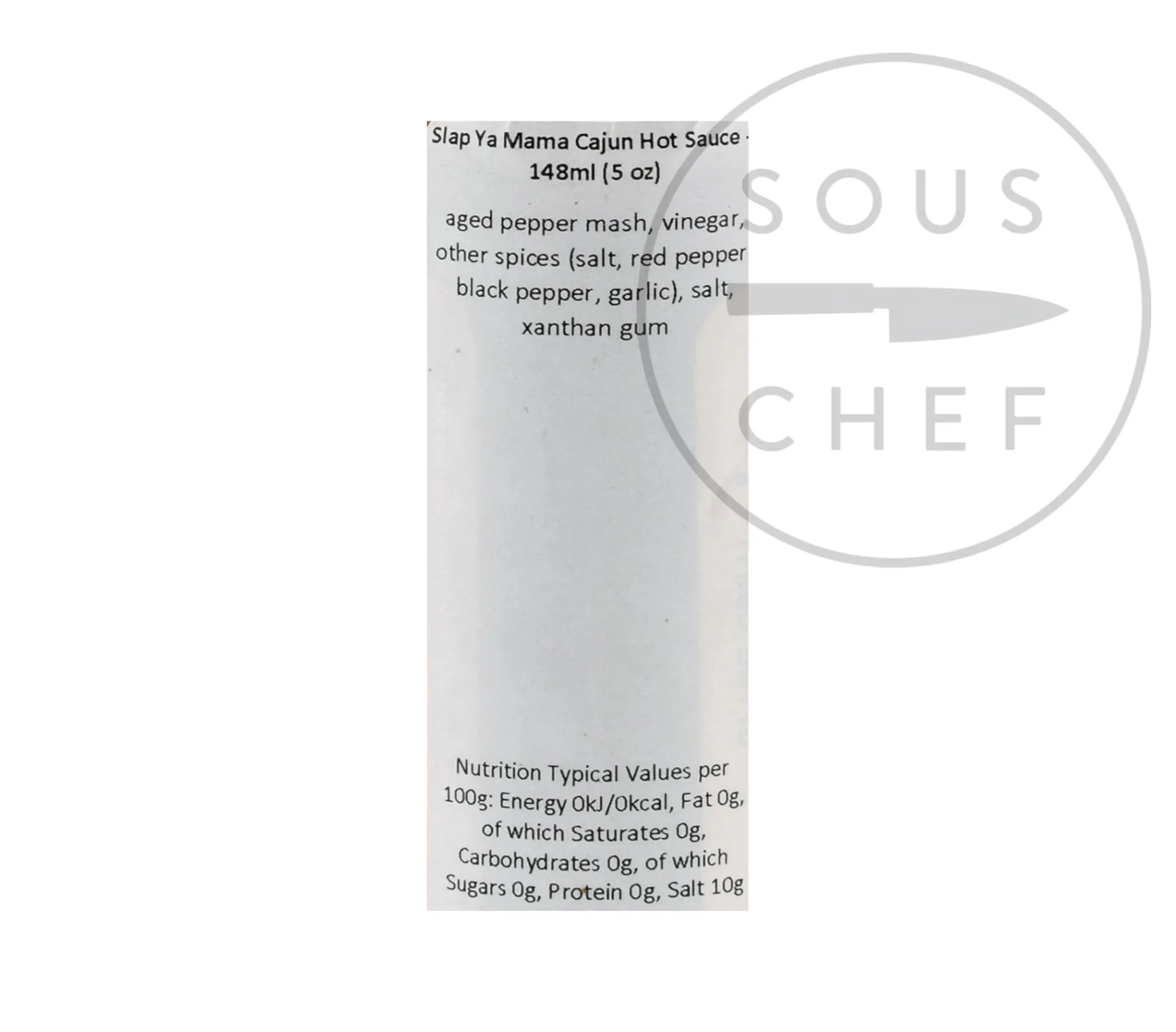 Slap Ya Mama Cajun Hot Sauce, 148ml