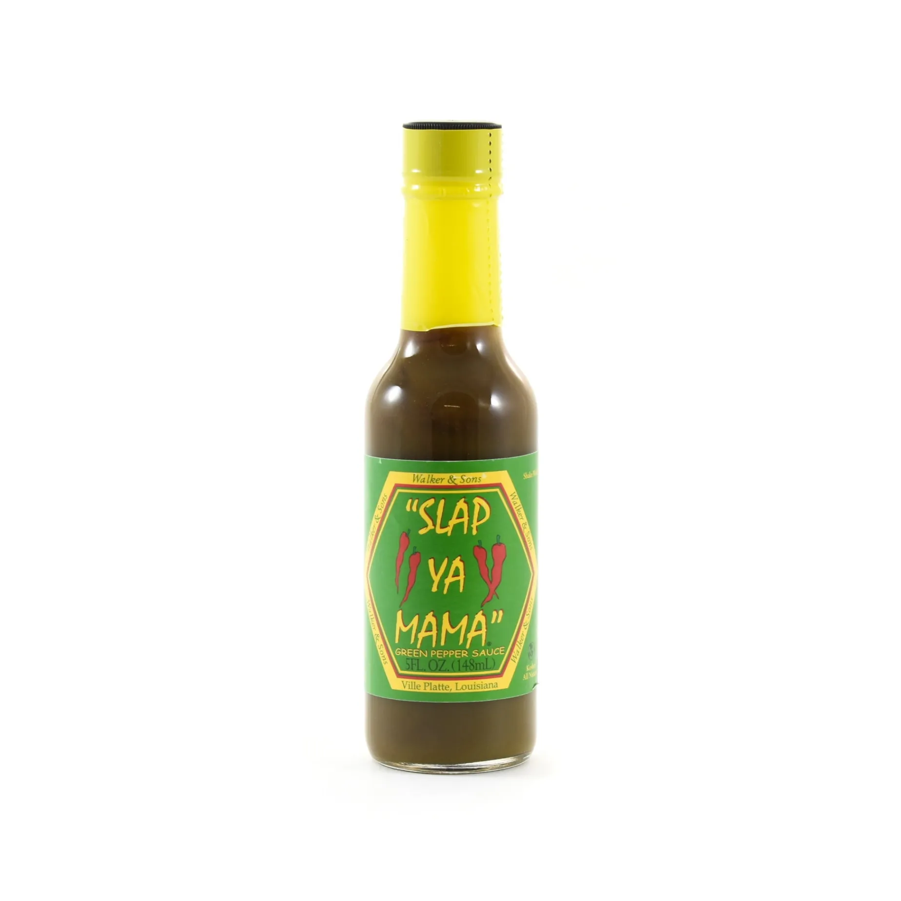 Slap Ya Mama Green Pepper Sauce, 148ml (5 oz)