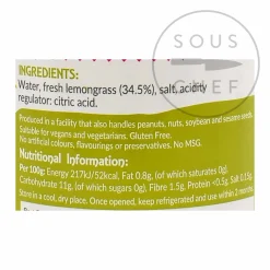 Sliced Lemongrass, 114g