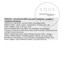 Sobacha - Crushed Roasted Buckwheat Seeds, 170g