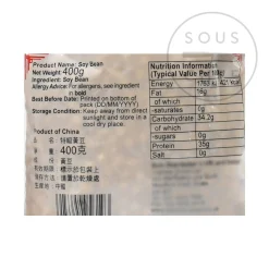 Soy Beans, 400g