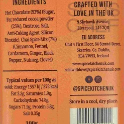 Spice Kitchen Chai Hot Chocolate, 100g