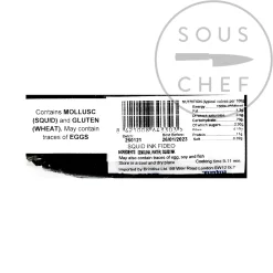 Squid Ink Fideo Noodles, 250g