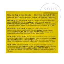 Squid Ink' Sachets - Cuttlefish Ink