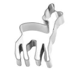 Stainless Steel Fawn Cookie Cutter, 6cm