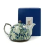 Suisen Blue Japanese Teapot