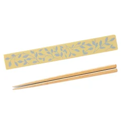 Takenaka Wooden Chopsticks in Floral Yellow Case