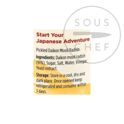 Takuan Pickled Radish, 110g