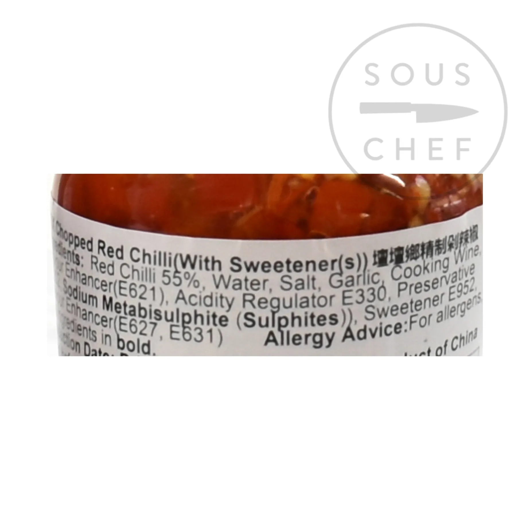 Tantan Xiang - Chopped Salted Red Chilli, 210g