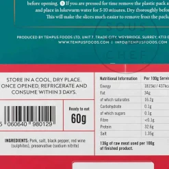 Tempus Smoked Coppa (Capocollo), 60g